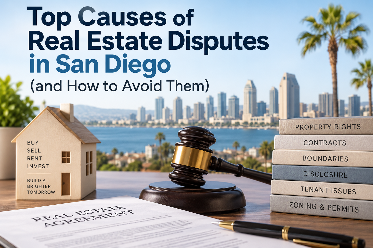 Top Causes of Real Estate Disputes in San Diego (and How to Avoid Them)